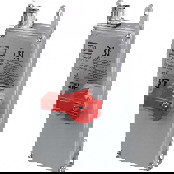 Cam & Disconnect Switch: Enclosed, 30 Amp, 600VAC, 3 Phase